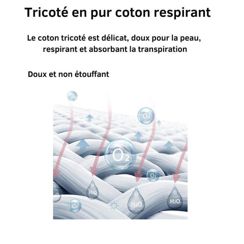 Confort naturel avec les langes en coton bio